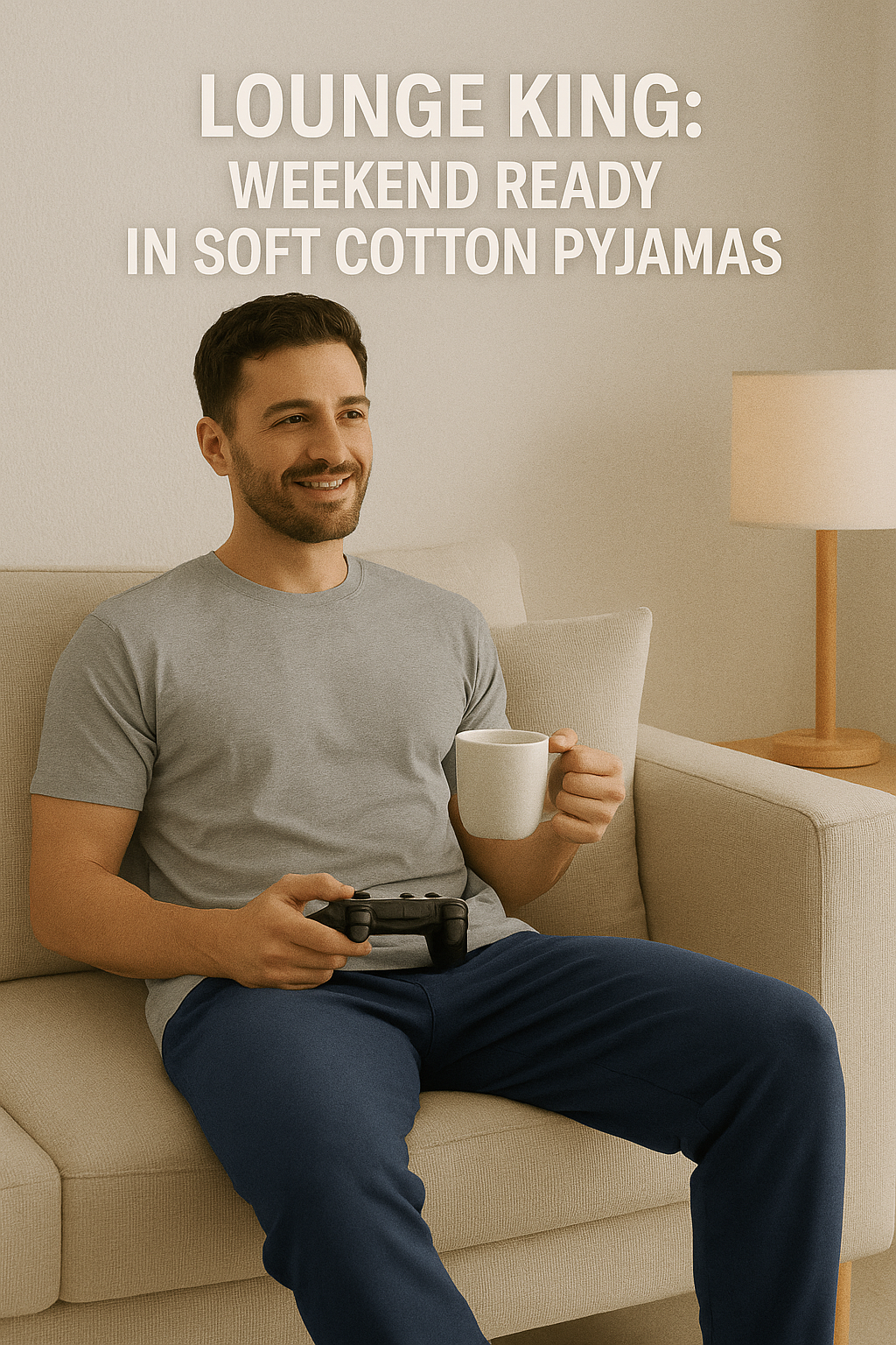 Weekend Ready in Soft Cotton Pyjamas