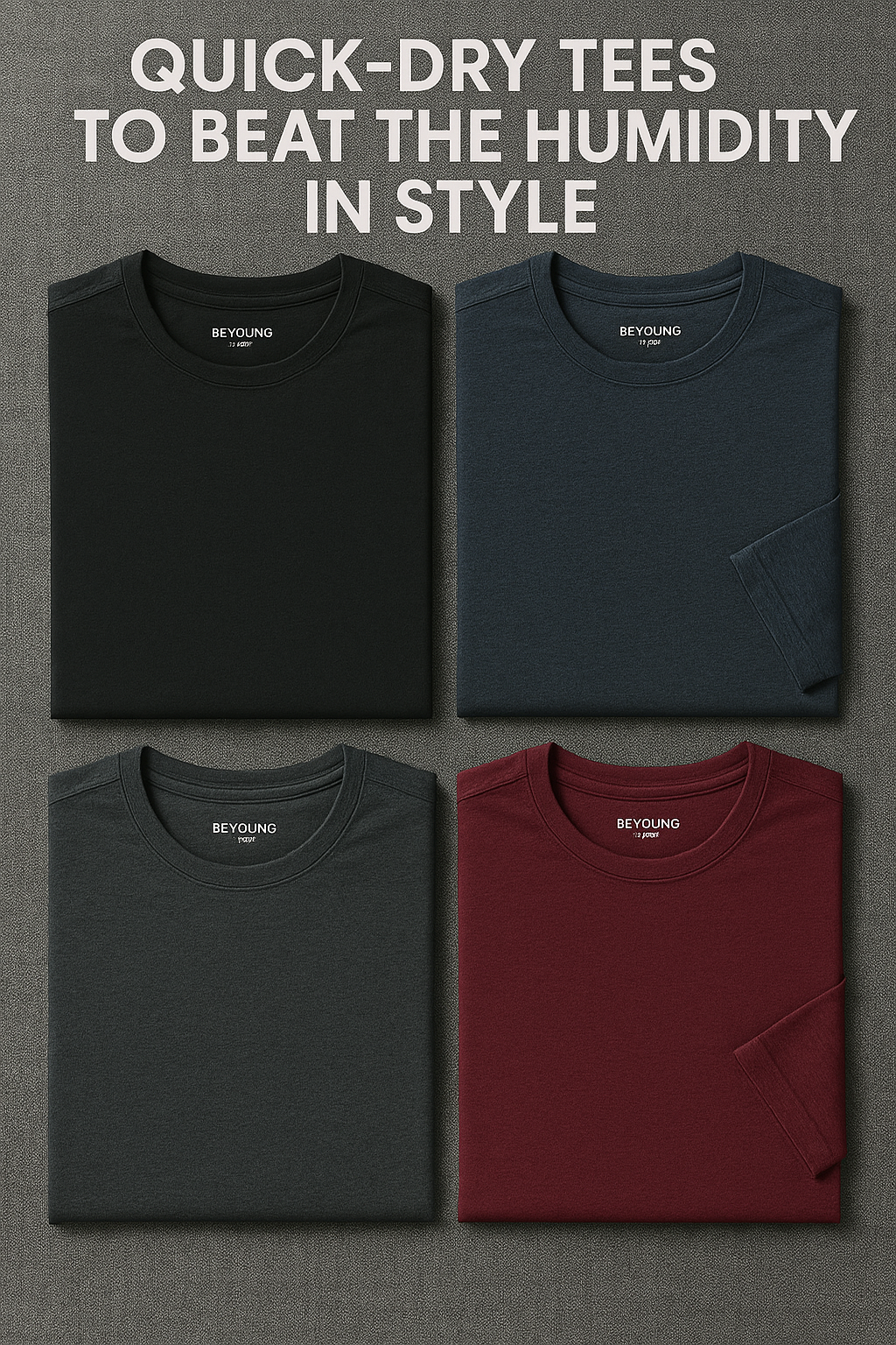 Quick-Dry Tees to Beat the Humidity in Style