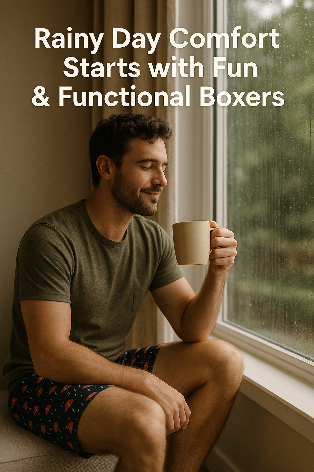 Rainy Day Comfort Starts with Fun & Functional Boxers