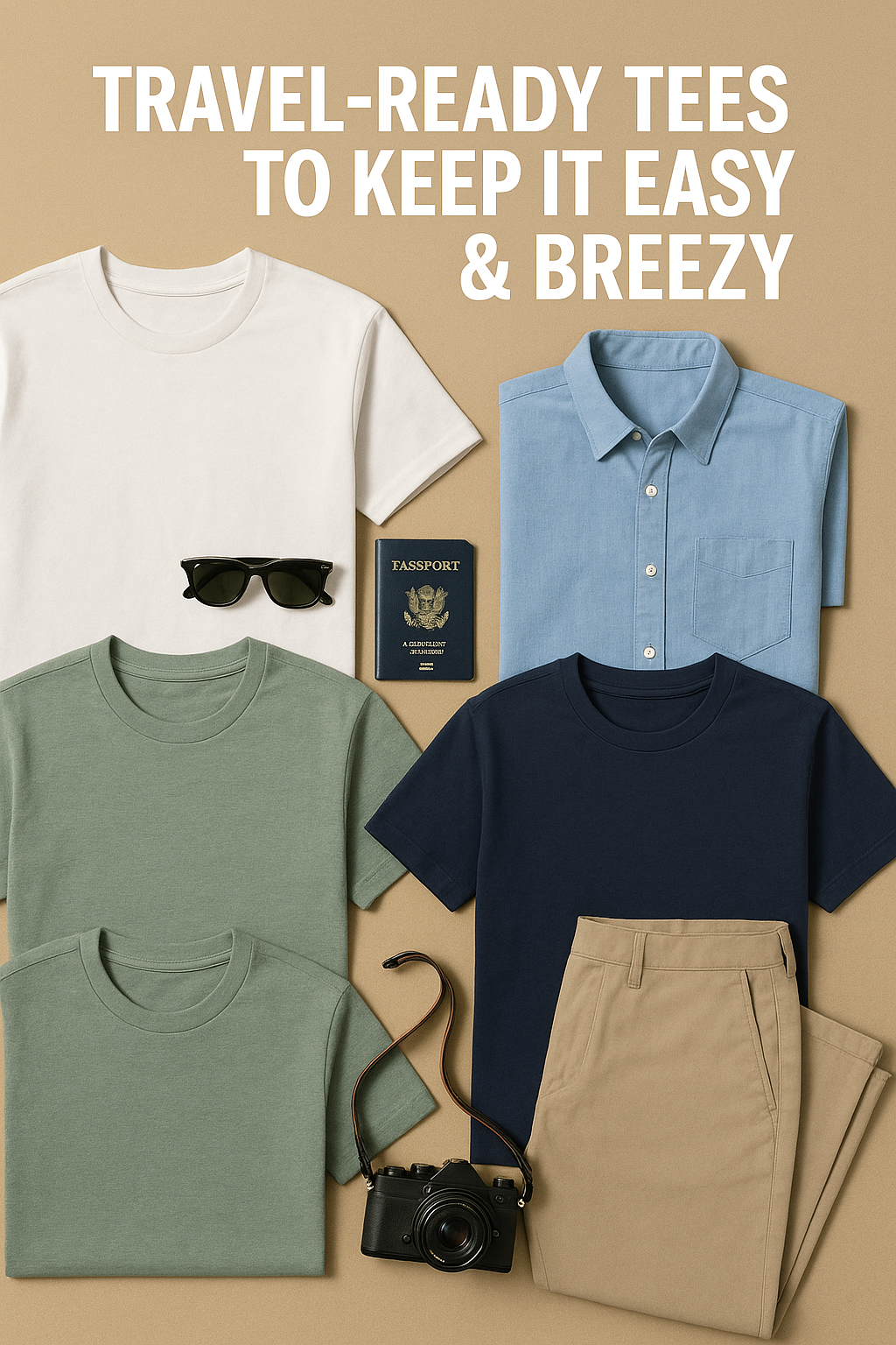 Travel-Ready Tees to Keep It Easy & Breezy
