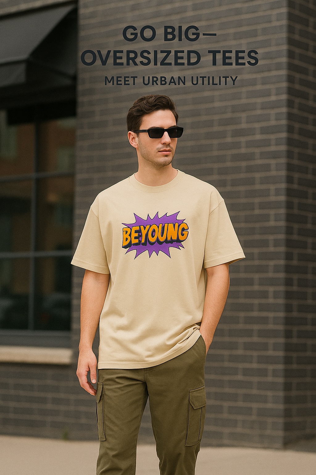 Oversized Tees Meet Urban Utility